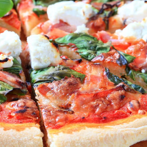 Image-Spinach & Feta Pizza