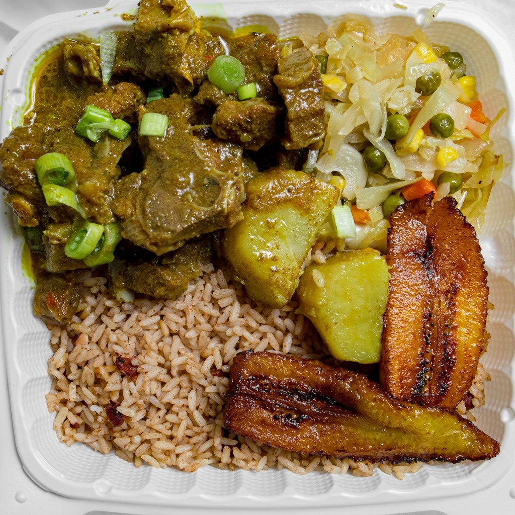 Image-Curry Goat Classic Dinner