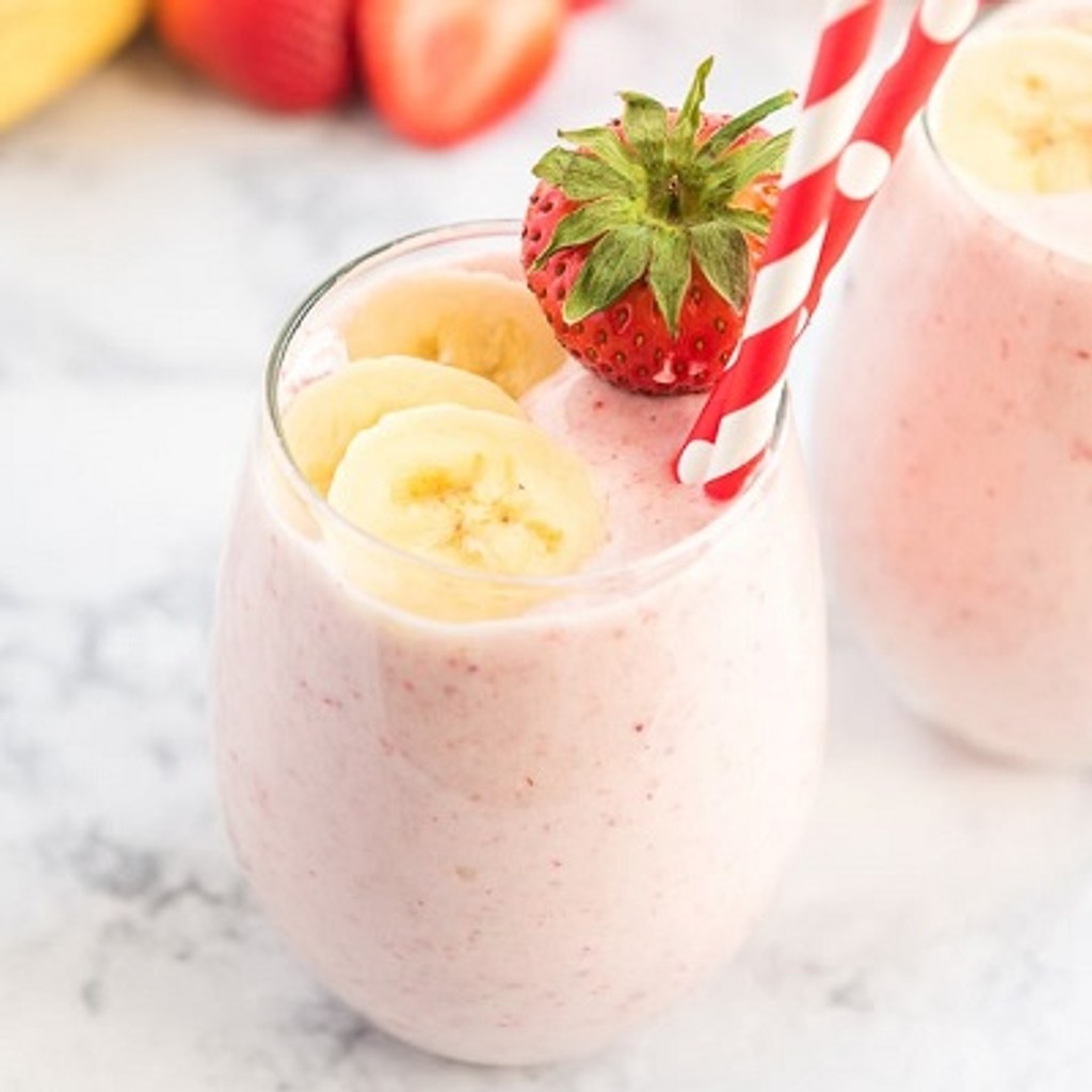 Image-Strawberry-Banana Milkshake