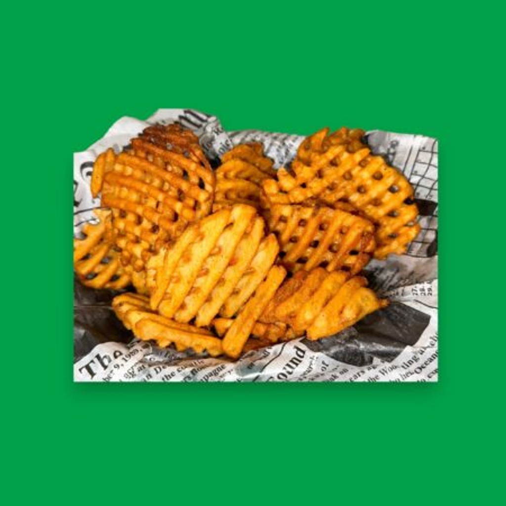 Image-Seasoned Waffle Fries