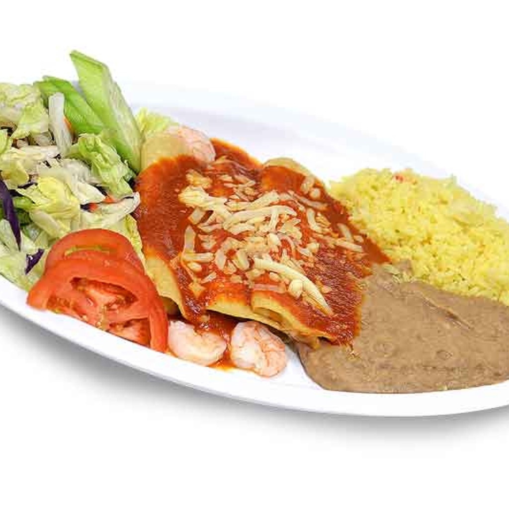 Image-Imit. Crab Enchiladas