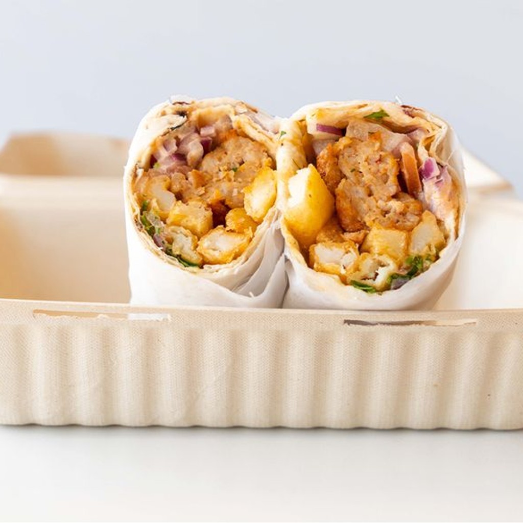 Image-Add Extra Chicken Kabob Wrap