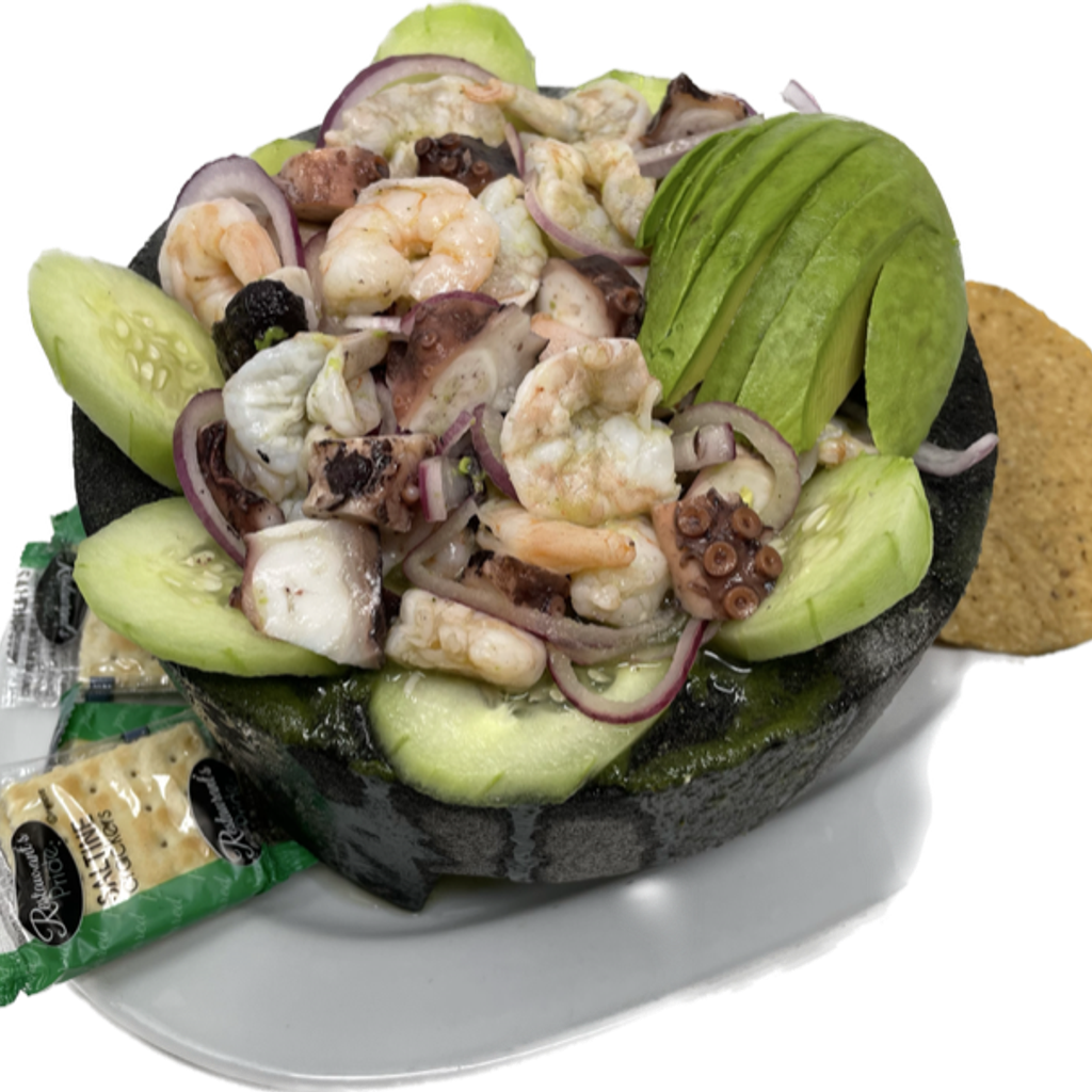 Image-Fresh Seafood Molcajete
