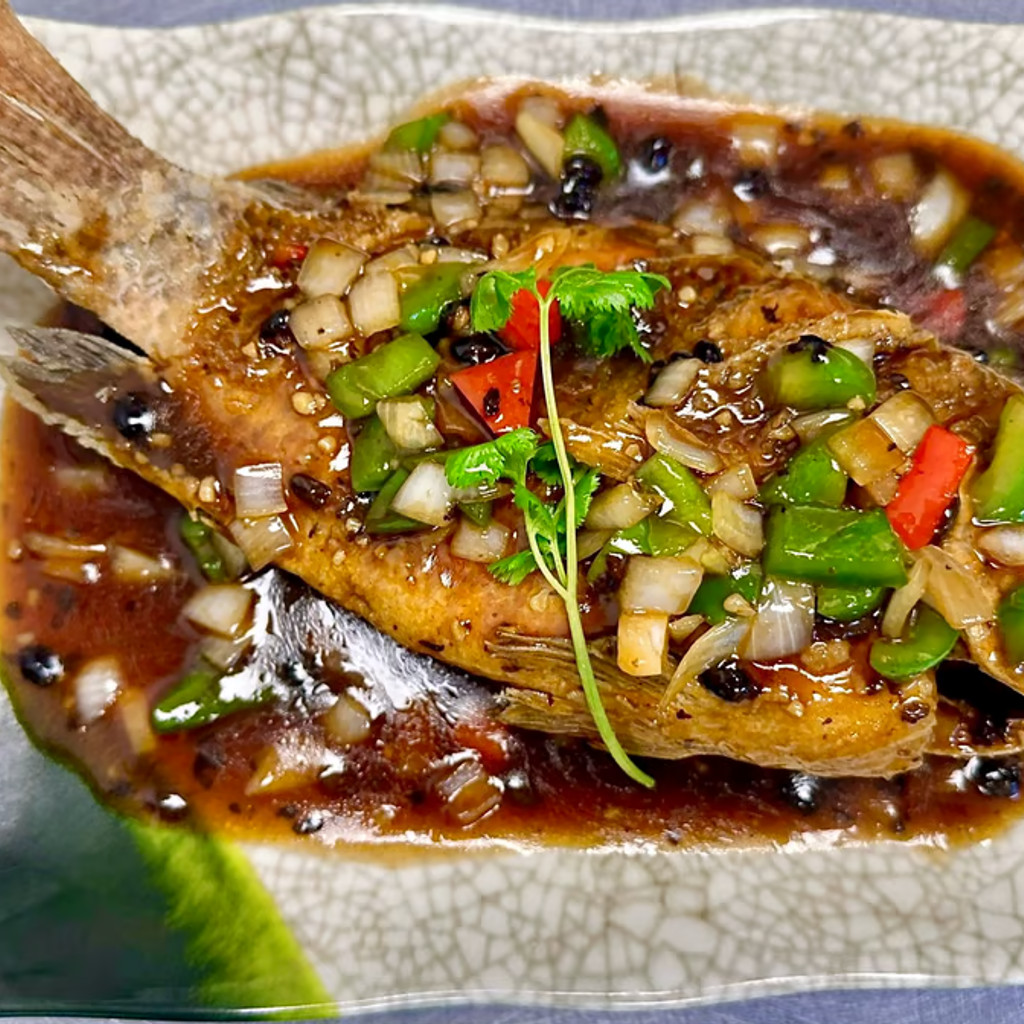 Image-1313. WholeTilapia with Black Bean Sauce