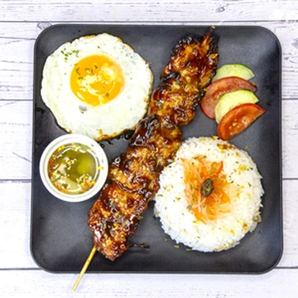 Image-1 Pc BBQ Silog - Beef (with Garlic Fried Rice & Egg)