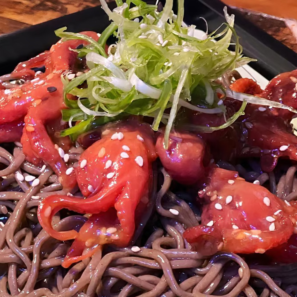 Image-Baby Octopus with Cold Ramen