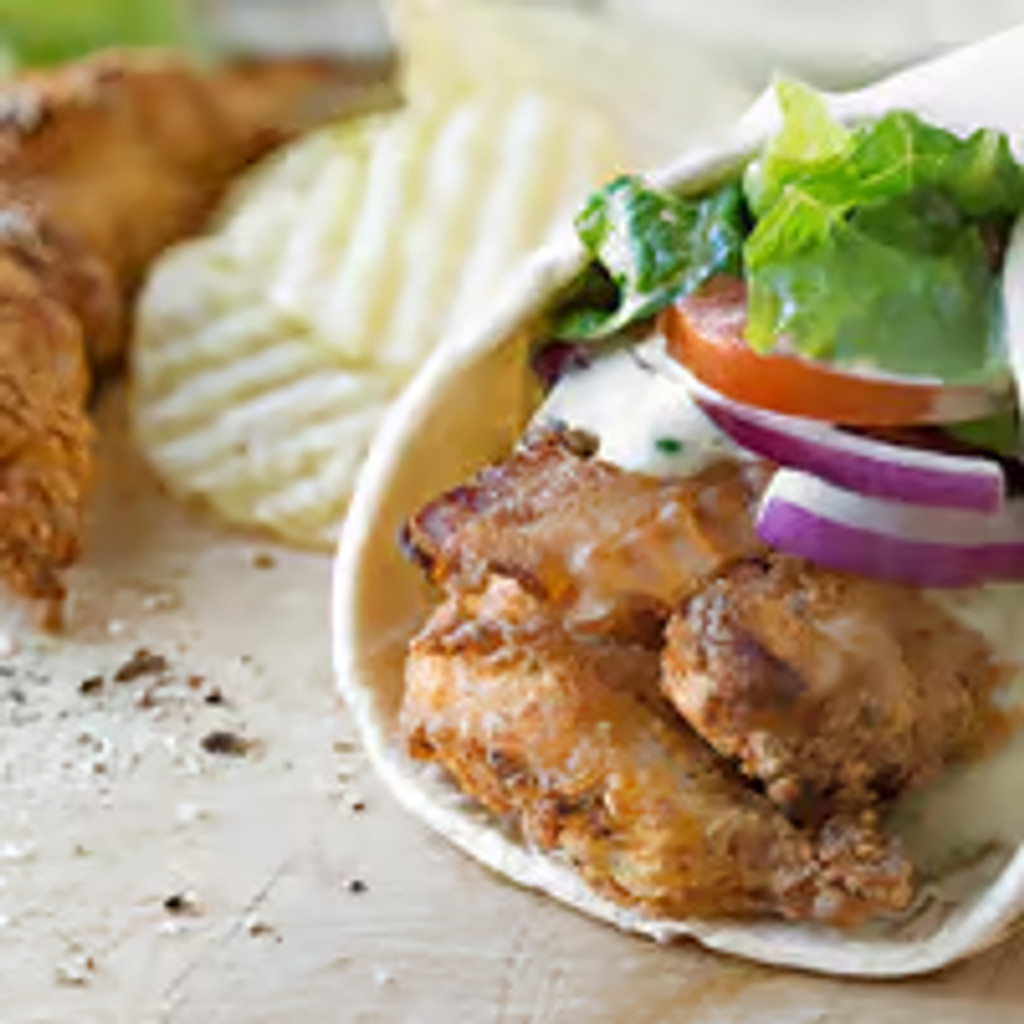 Image-Crispy Chicken Wrap