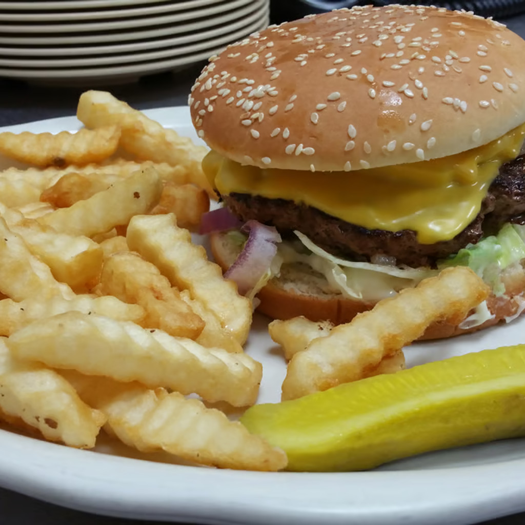 Image-Mexican Style Cheeseburger (1/2 Lb)