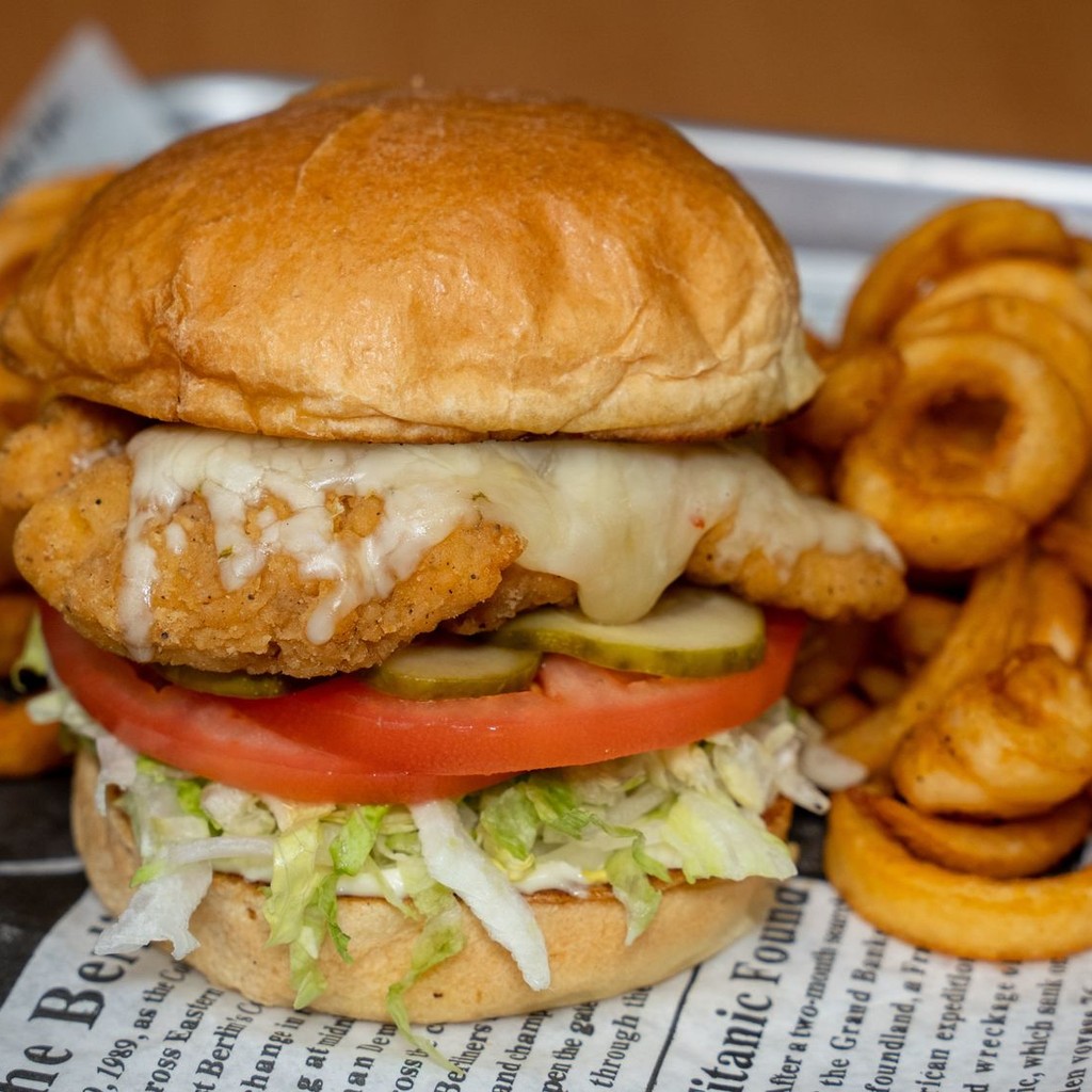 Image-#11 - Rocky's Fried Chicken Sandwich.