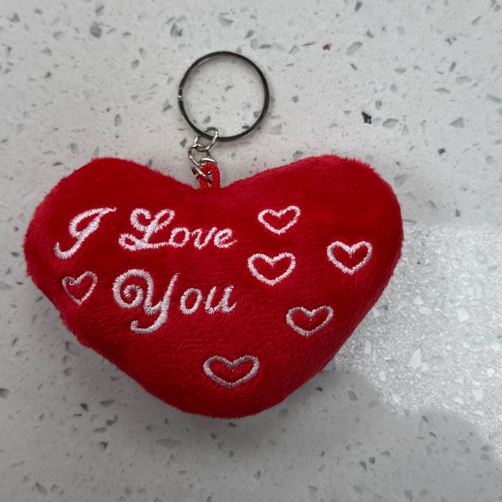 Image-Tiny red heart ♥️ keychain
