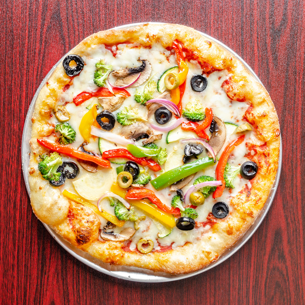 Image-Veggie Pizza 10 Personal