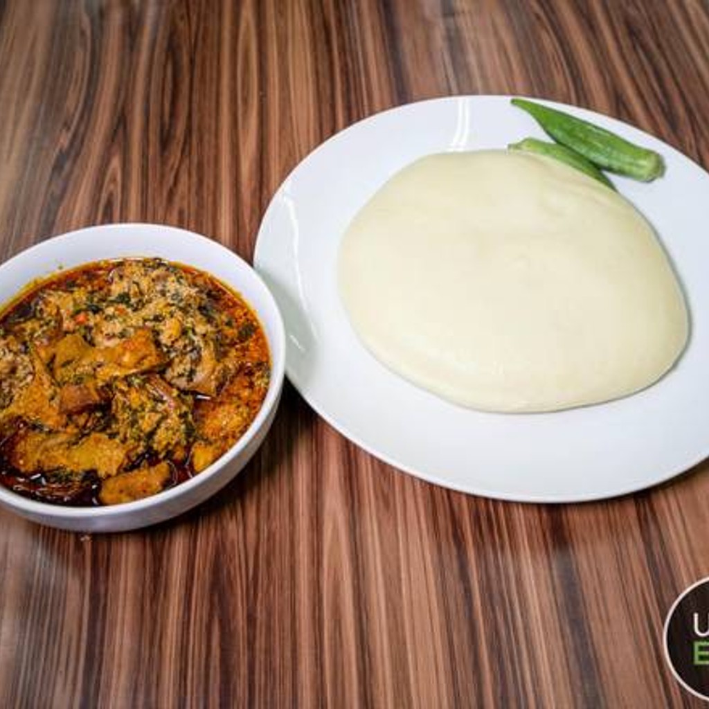 Image-Egusi and fufu