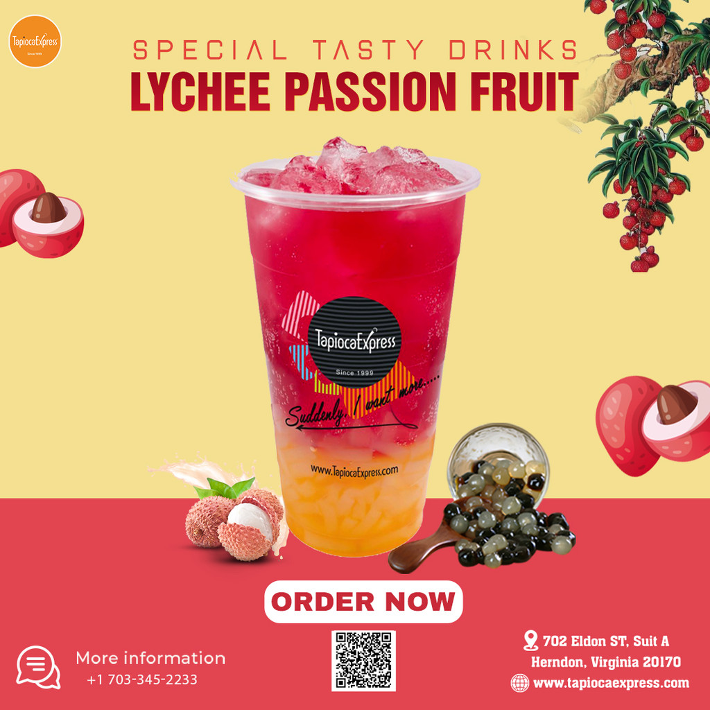 Image-Lychee Passionfruit Green Tea
