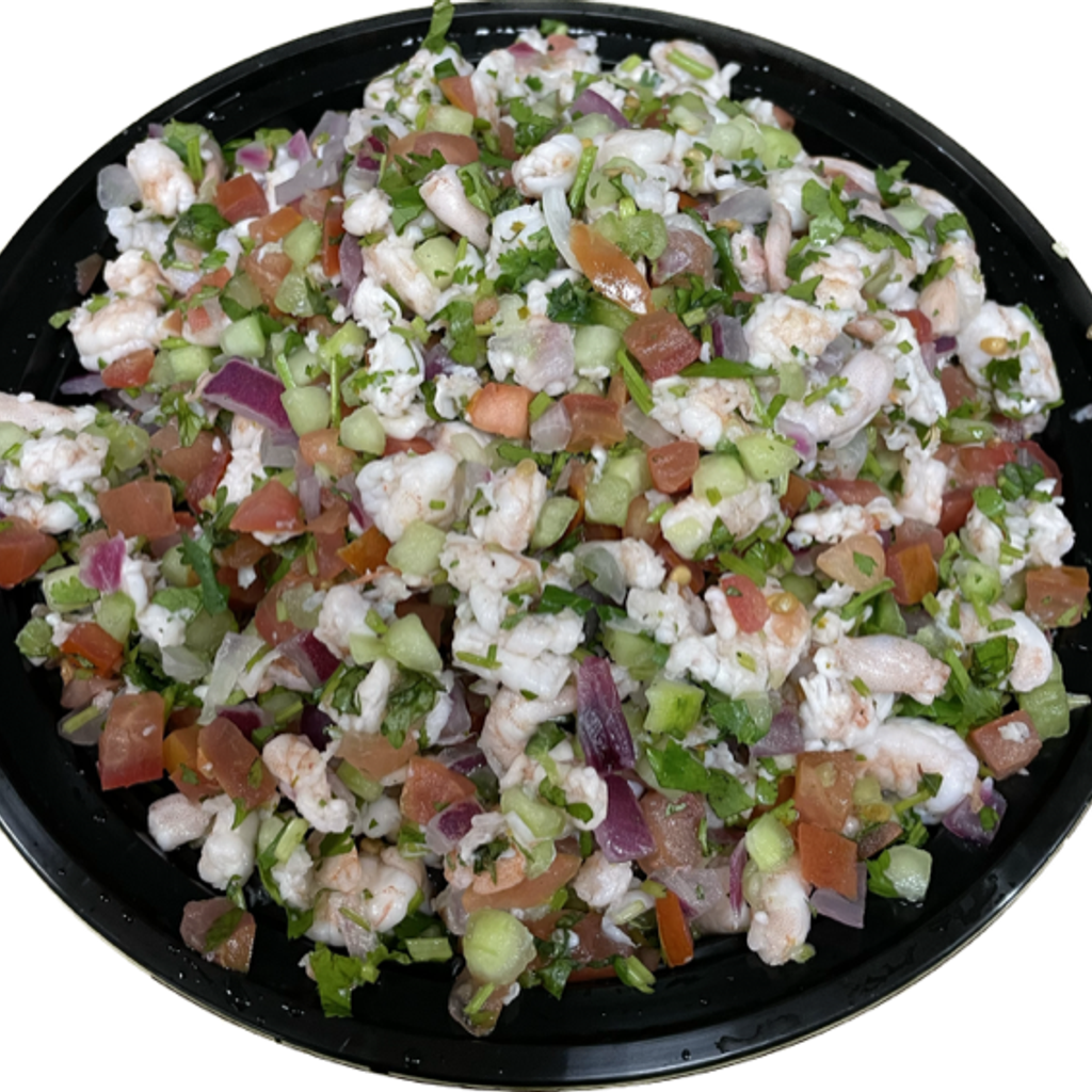 Image-Shrimp Ceviche Tostada