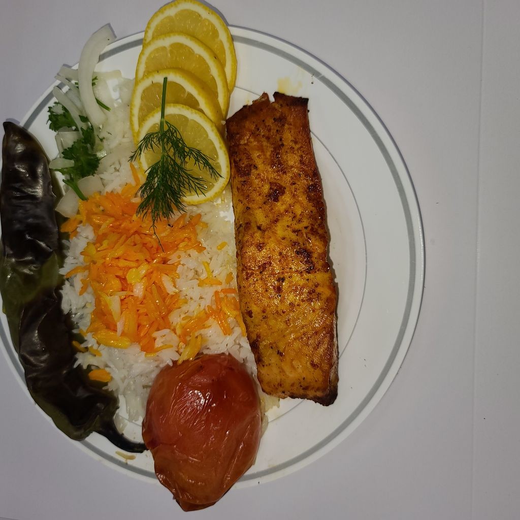 Image-Salmon Plate