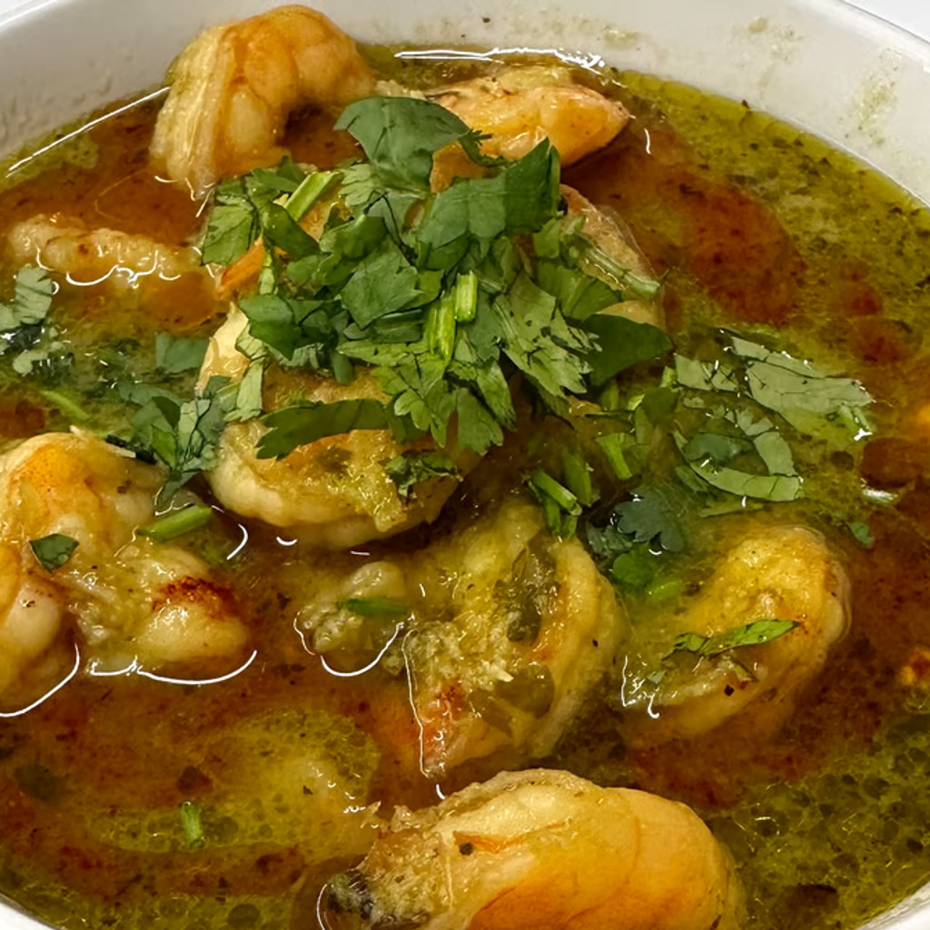 Image-Malabar Shrimp Curry in Green Sauce