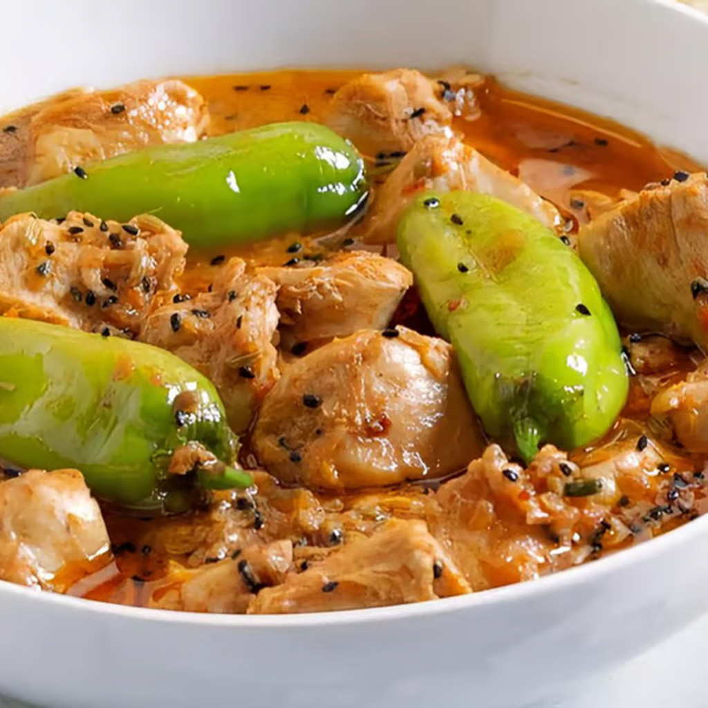 Image-Achari Chicken Curry with Rice