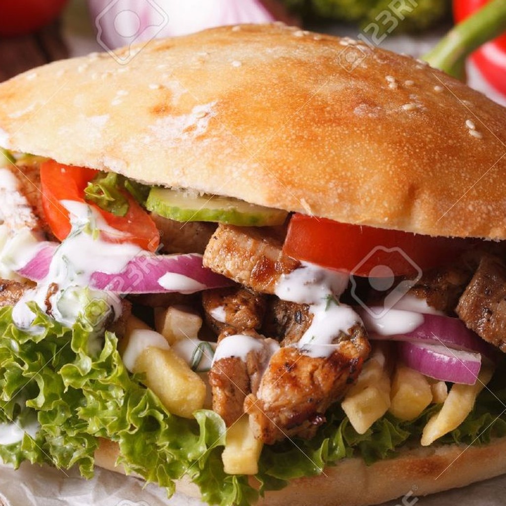 Image-Shish Kebab Sandwich
