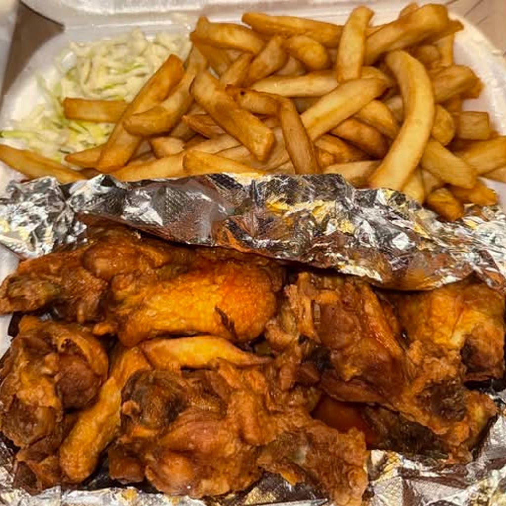 Image-Buffalo Wing Dinner