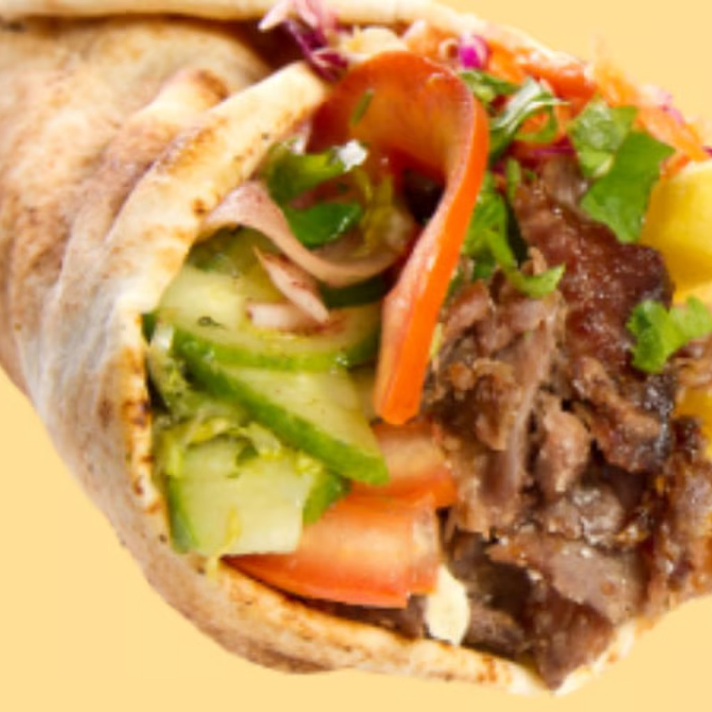 Image-Beef Kabab Wrap (naan)