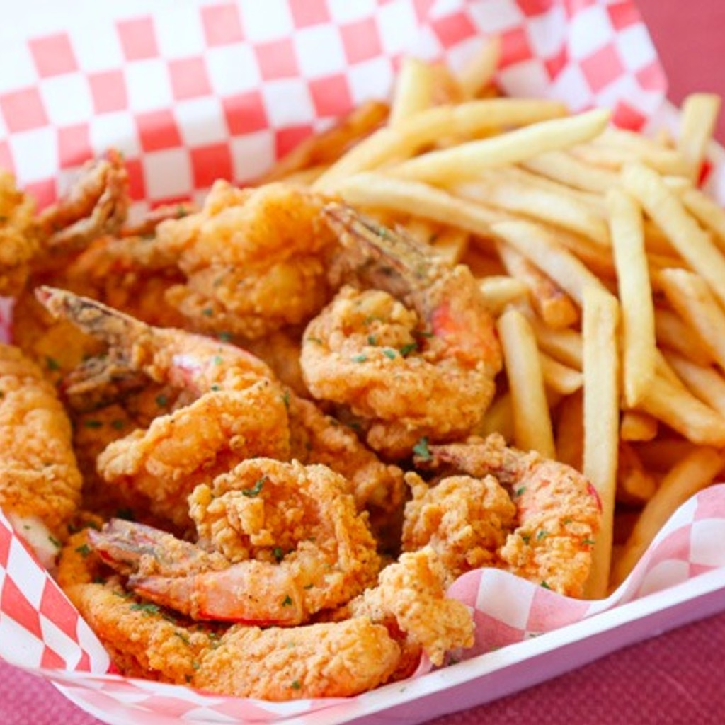 Image-Shrimp with Regular Fries