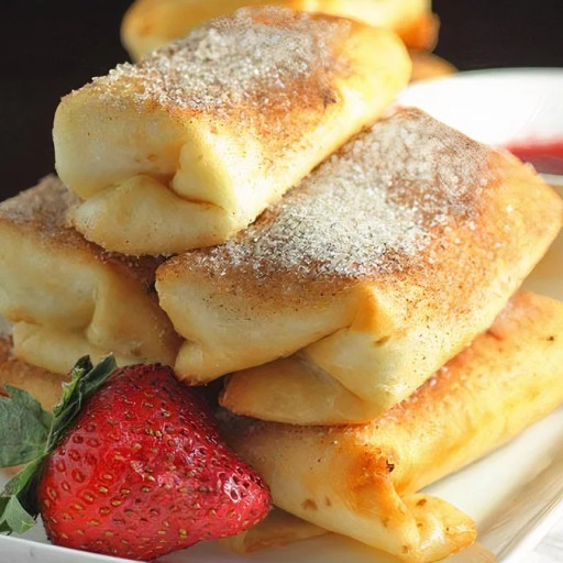 Image-Fried Cheesecake Rolls