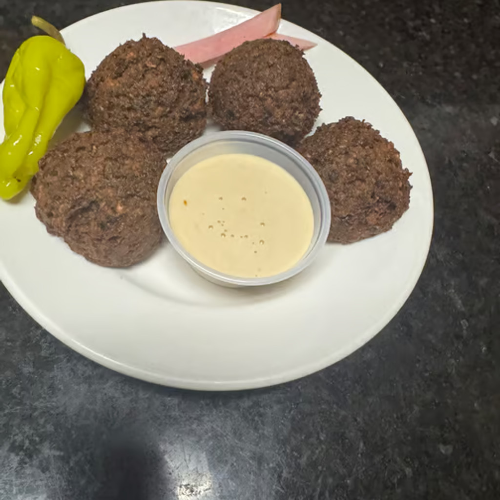 Image-Single ball falafel