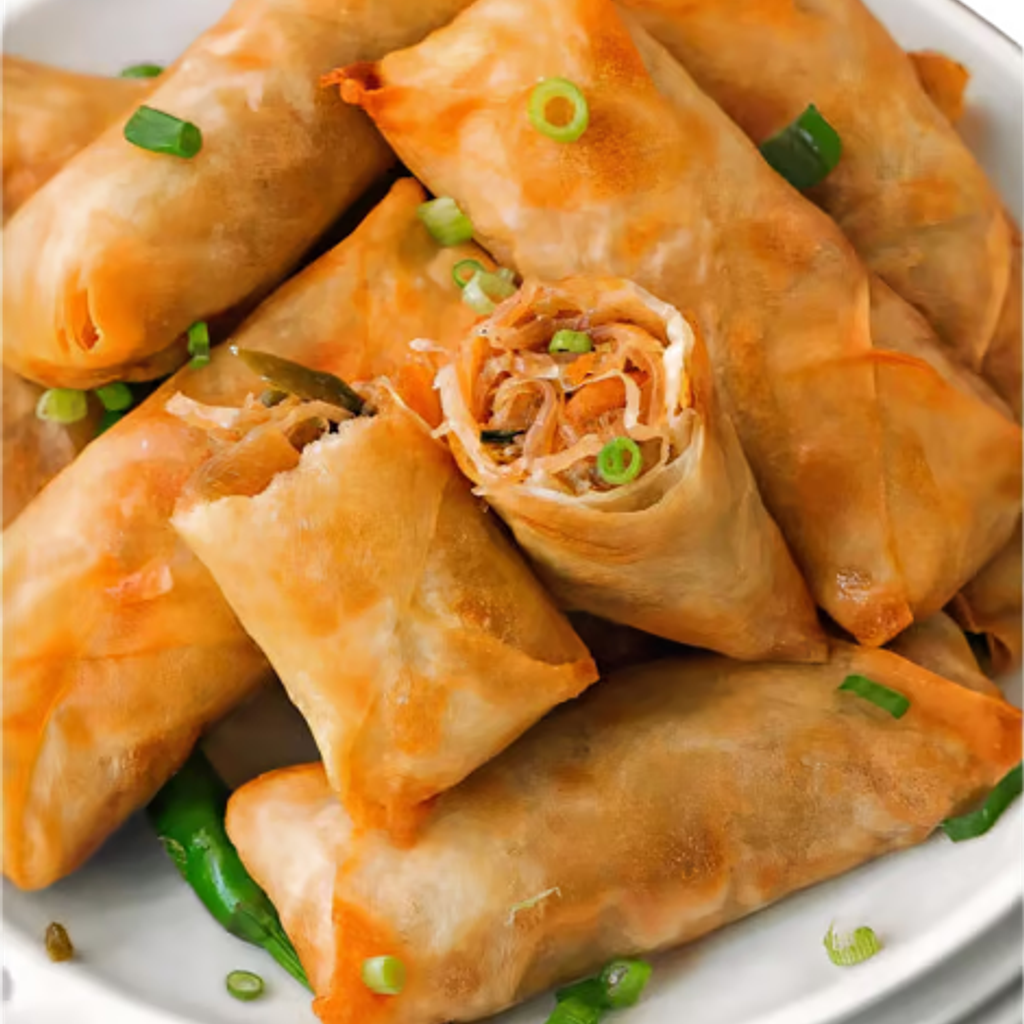 Image-Vegetable Spring Rolls(6 pcs)