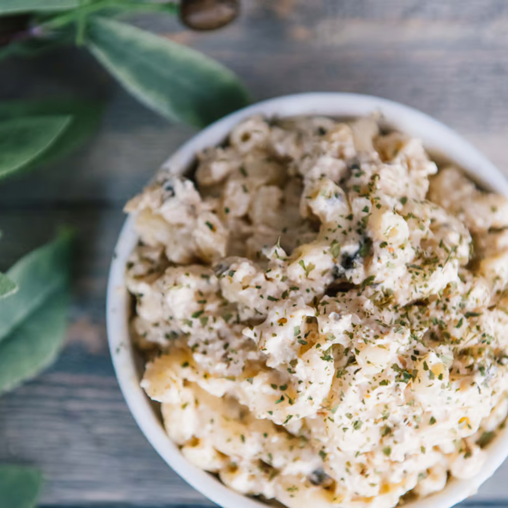 Image-Side Tuna Mac Salad