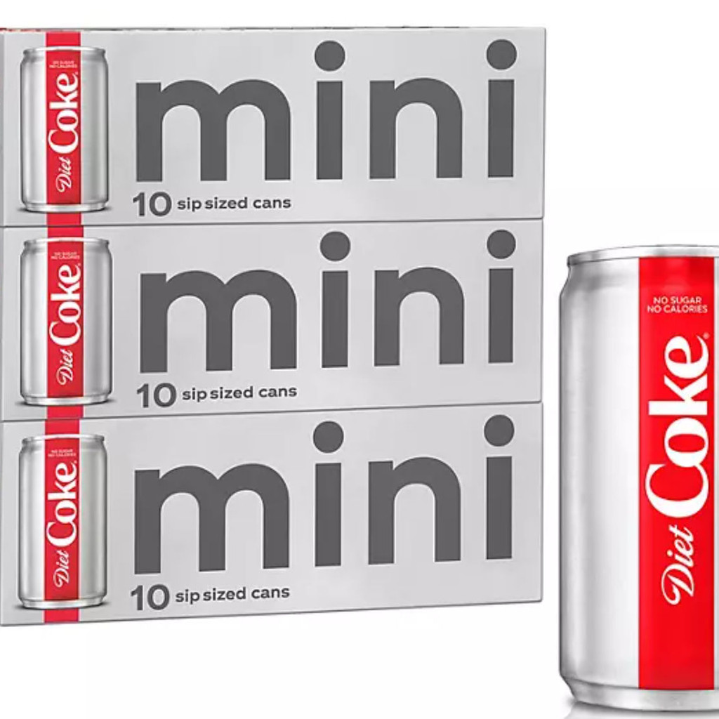 Image-Diet Coke (30) Mini Cans