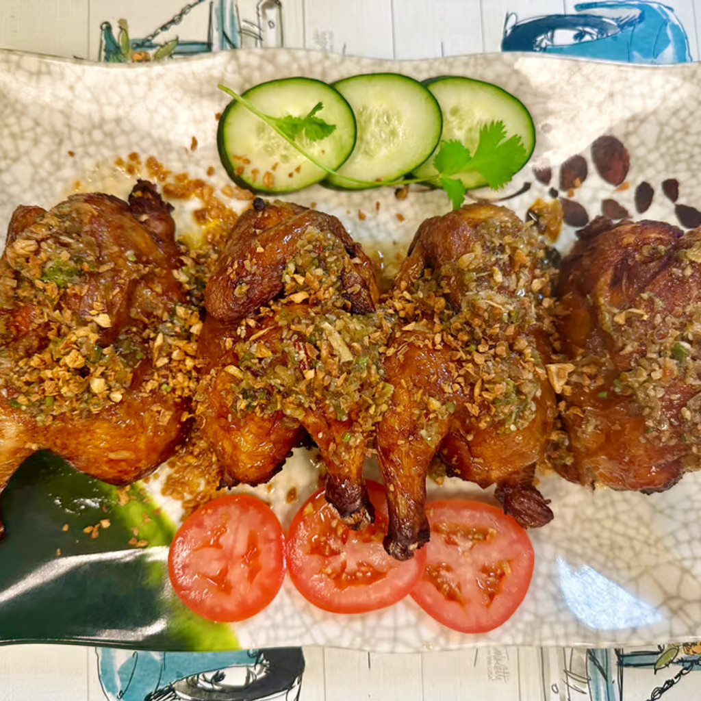 Image-69. Chicken with garlic sauce (2 hens)