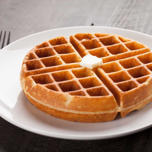 Image-Homemade Belgian Waffle