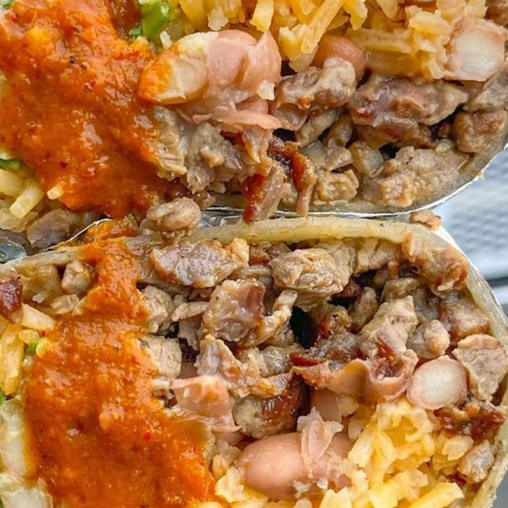 Image-Steak & Shrimp Burrito