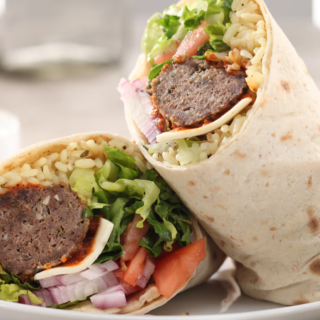 Image-Mediterranean Lamb Kofta Wrap