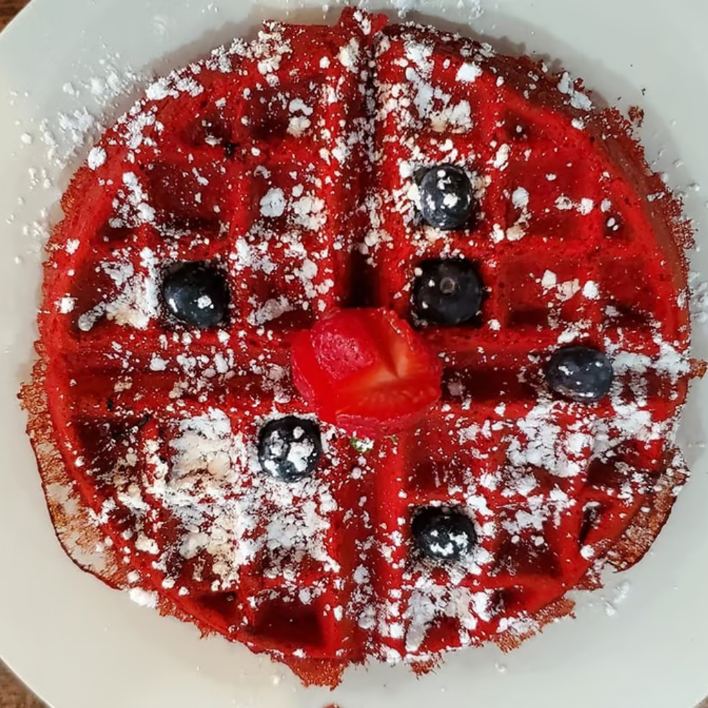 Image-Red Velvet Waffle