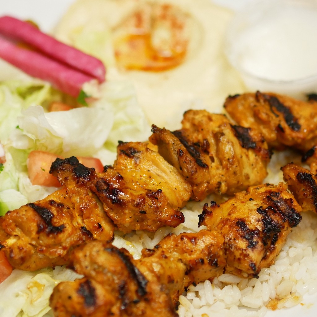 Image-Chicken Kabab Plate