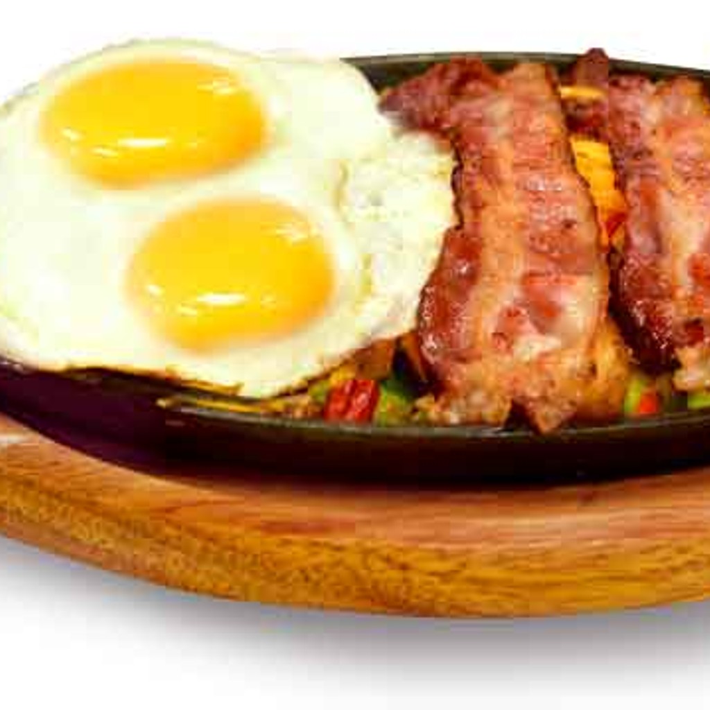 Image-Bacon And Eggs Fajitas