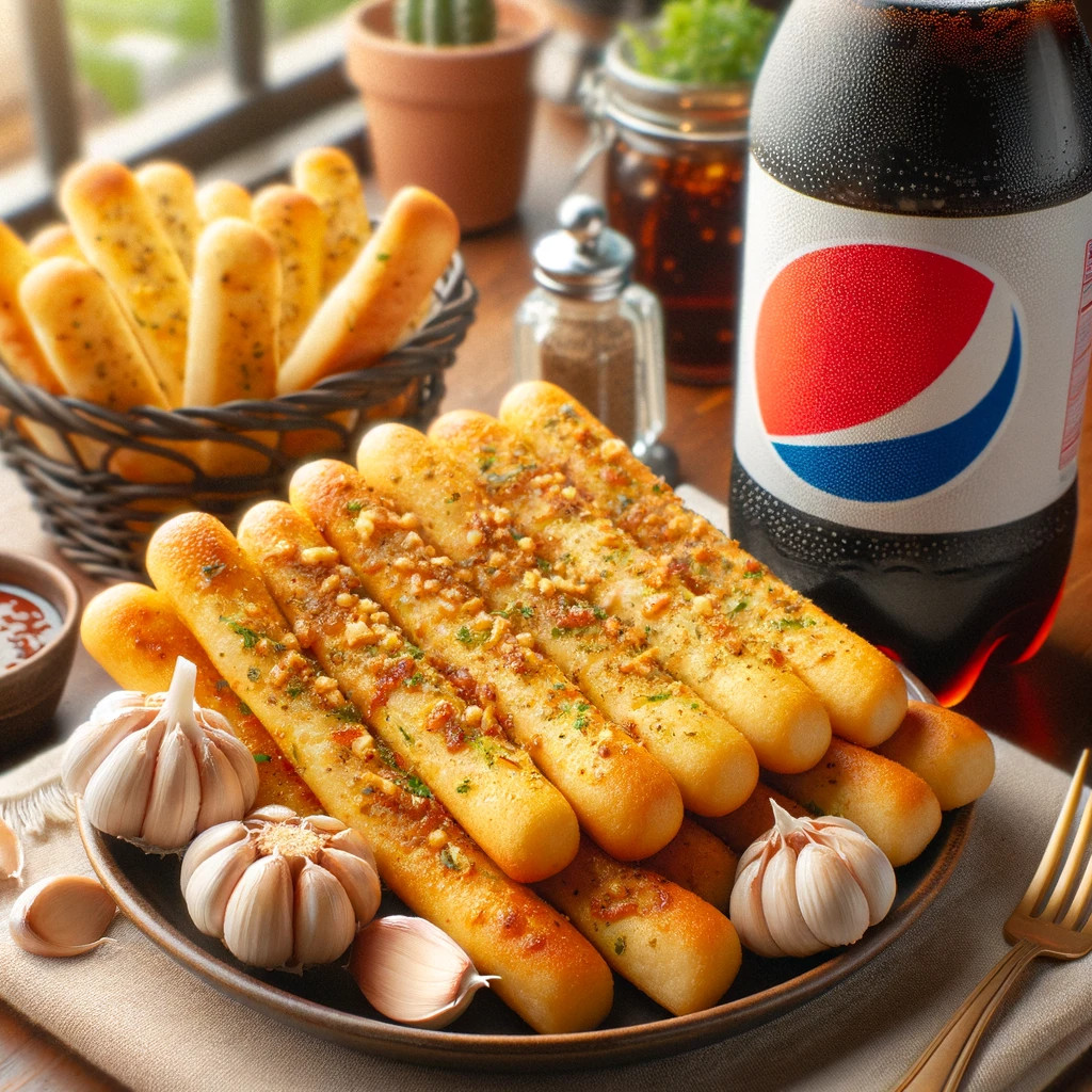 Image-6 Garlic Bread Sticks and 2 lt of Soda