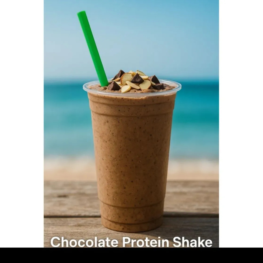 Image-Protein Chocolate Shake / Batido De  Proteina De Chocolate 16 Oz.