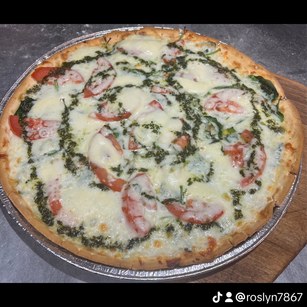 Image-Bruschetta Pizza (Gourmet Pizza)