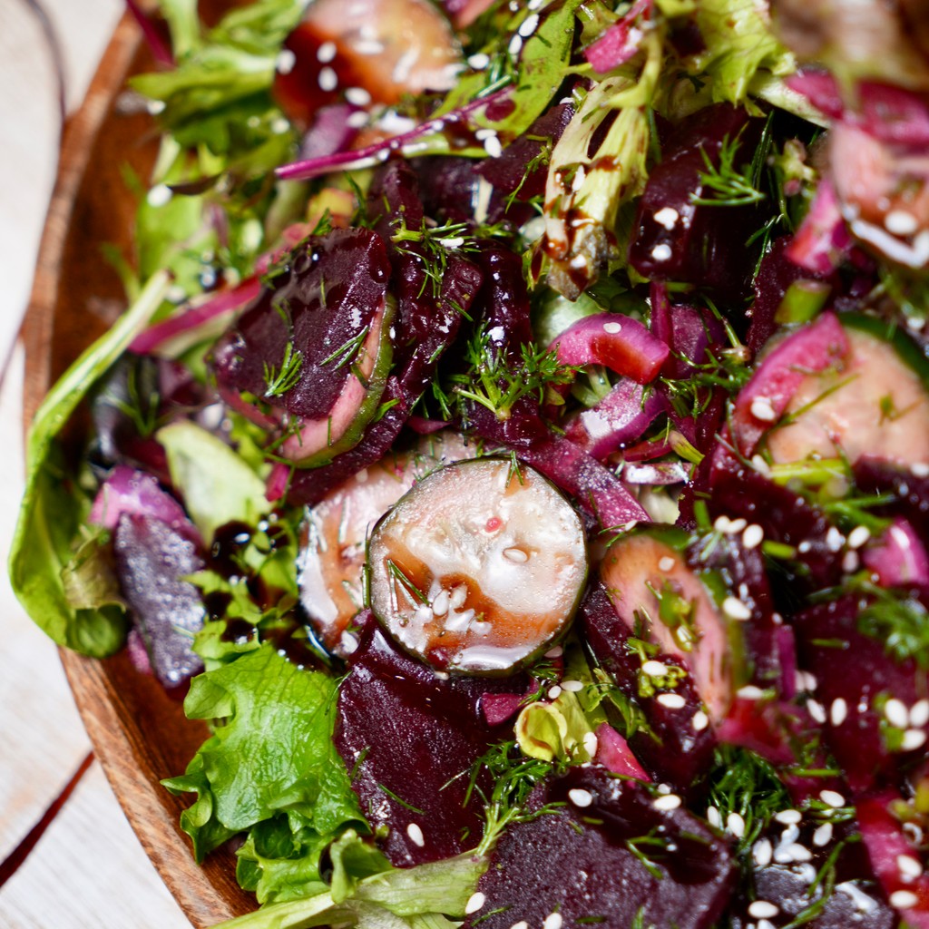 Image-Beet & Cucumber Salad