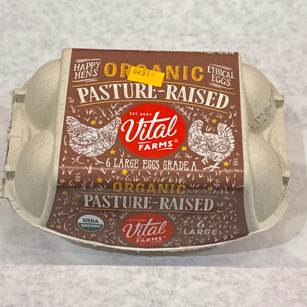 Image-Vital pasture-raised eggs 6 pk large