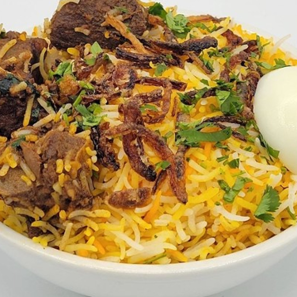 Image-Gongura Mutton Biryani