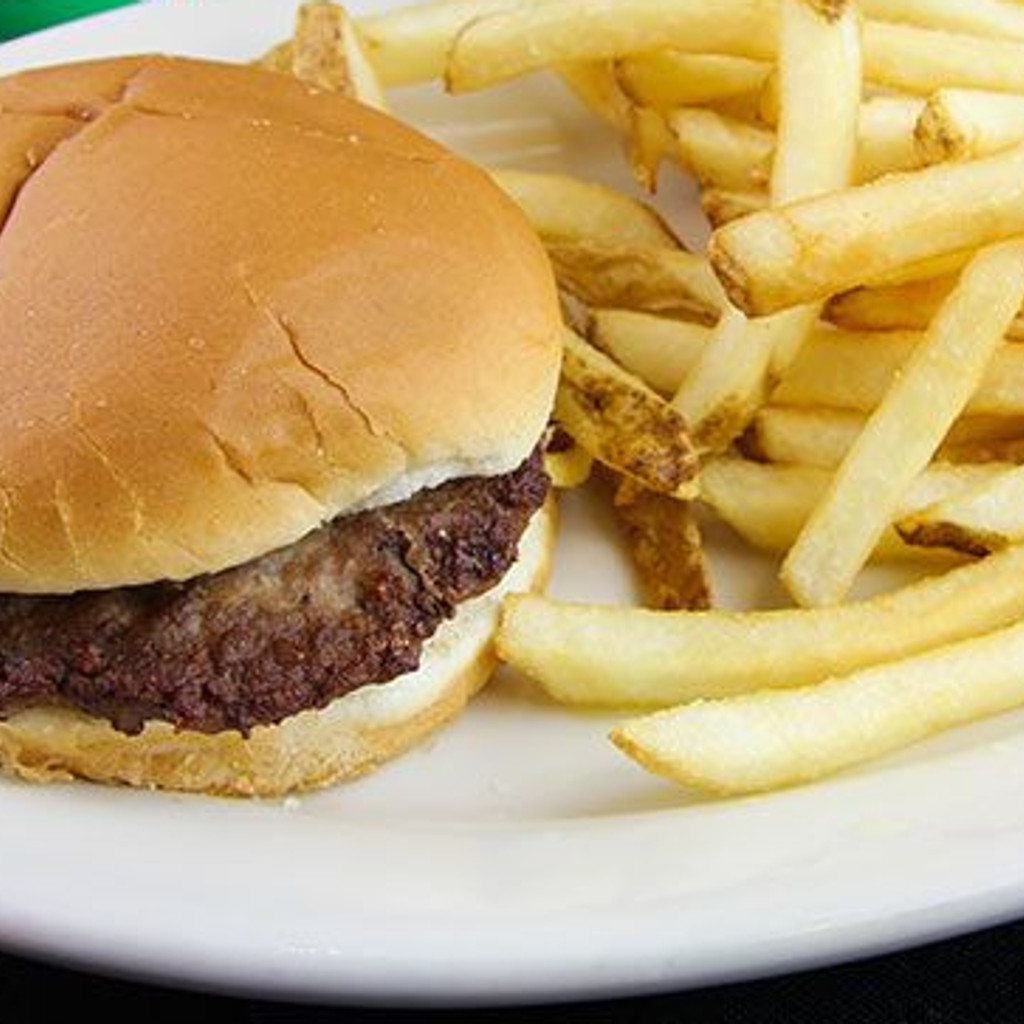Image-Kid Cheeseburger with Fries