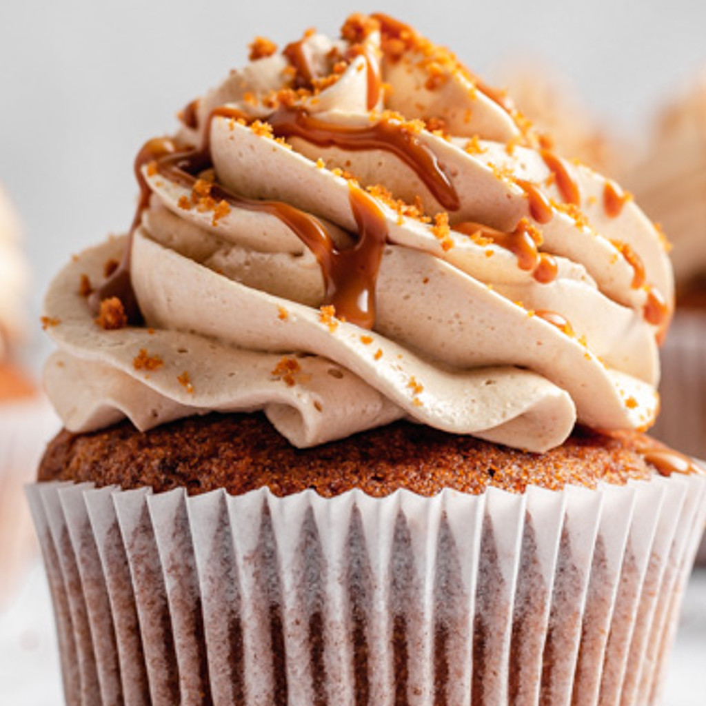 Image-Lotus Biscoff Cupcake