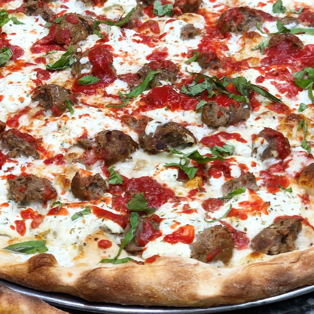 Image-Sunday Meatball Pizza (8 slices)