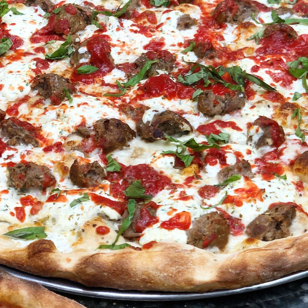Image-Sunday Meatball Pizza (8 slices)