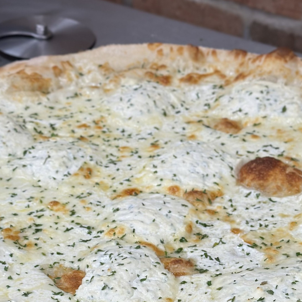 Image-White Pizza (8 slices)