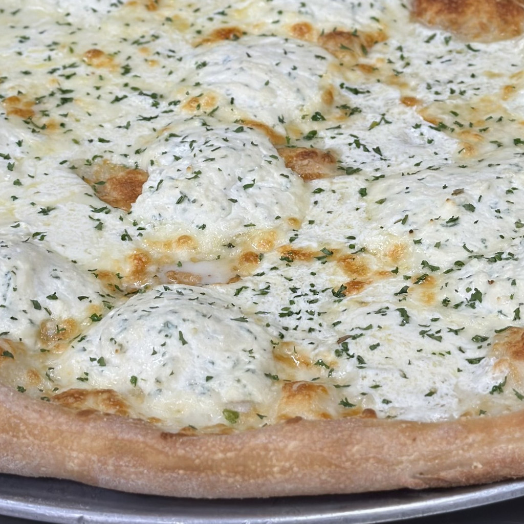 Image-White Pizza (8 slices)
