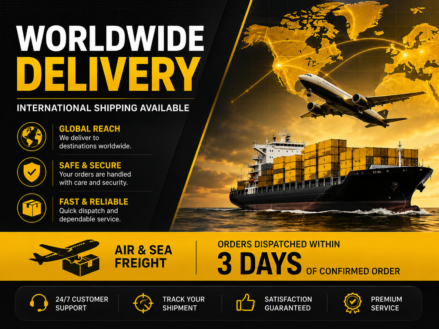 Hammerex freight — international distribution